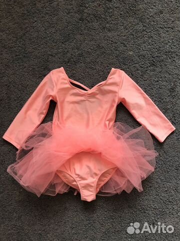 H&M гимнастический купальник 110-116