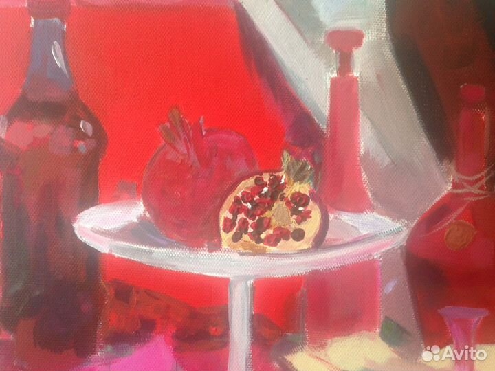 Картина, холст, акрил