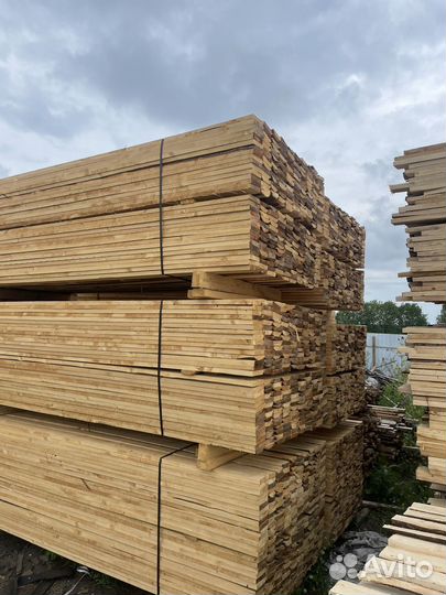 Доска обрезная 50х150х6000