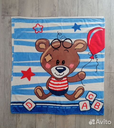 Детский плед в кроватку/коляску