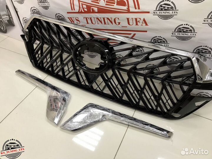 Решетка Toyota Land Cruiser 200 16- 21 г W429