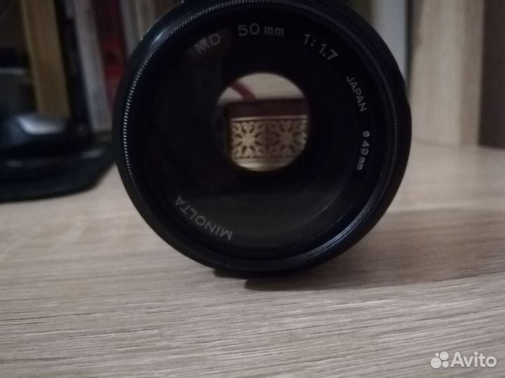 Minolta MD 50mm f/1,7 Светосильный объектив