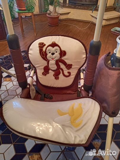 Детская качеля напольная