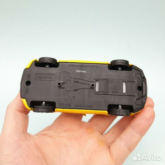 Mercedes-Benz AMG GTS масштабная модель 1:38