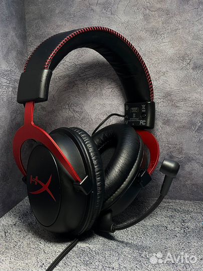 Проводные наушники HyperX Cloud II KHX-hscp-RD