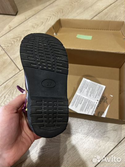 Ботинки демисезонные для девочки 27 р