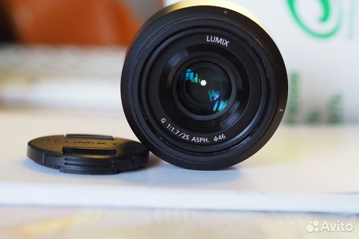 Объектив Panasonic 25mm f 1.7 micro 4/3
