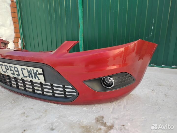 Передний бампер Форд Фокус 2 рестайлинг