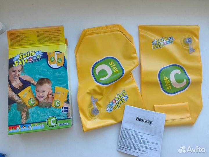 Новые детские нарукавники для плавания Bestway