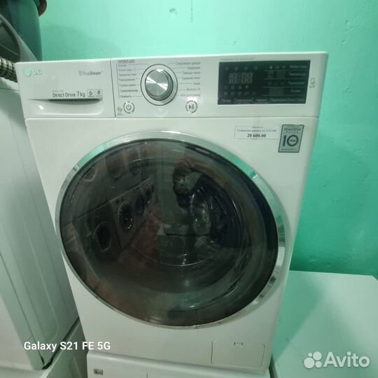 Стиральная машина с паром LG 7кг