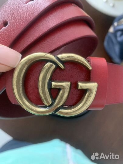 Ремень женский кожа