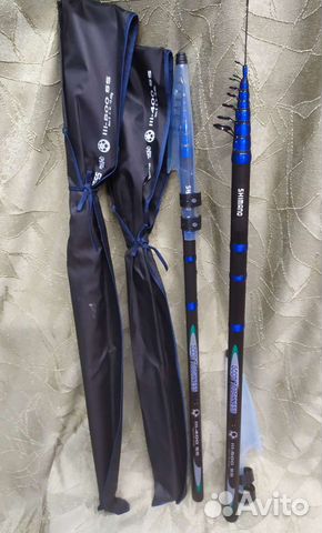 Удилища карбоновые 4м.;5м