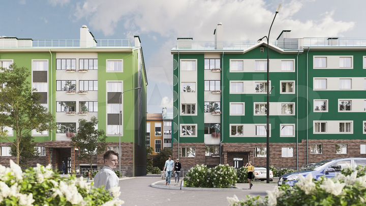 3-к. квартира, 81,1 м², 5/5 эт.