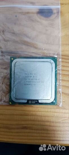 Процессор lga775 Intel Celeron D341 2,93 GHZ