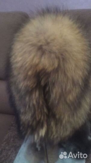 Шапка из енота