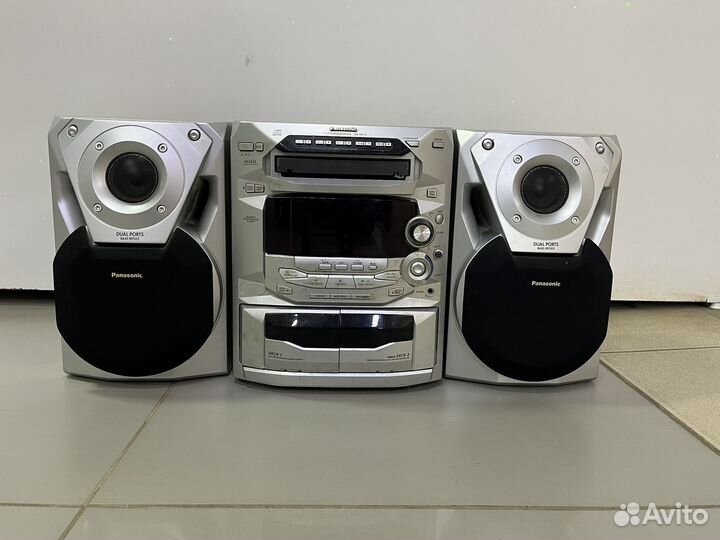 Музыкальный центр Panasonic SA-AK18 (ч2)