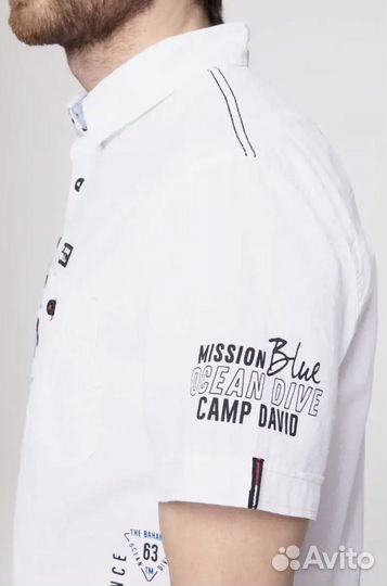 Рубашка camp david XXL, 3XL