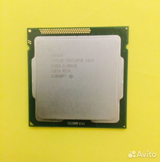 Процессоры intel pentium G860, Amd