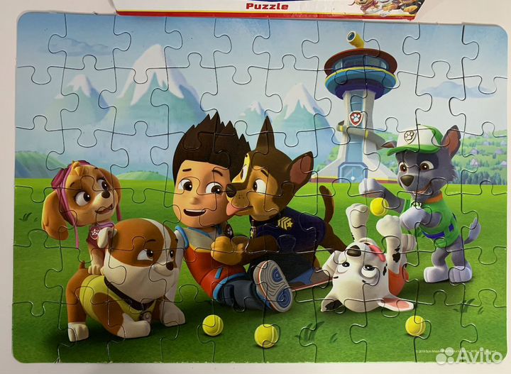 Пазл 60 элементов щенячий патруль