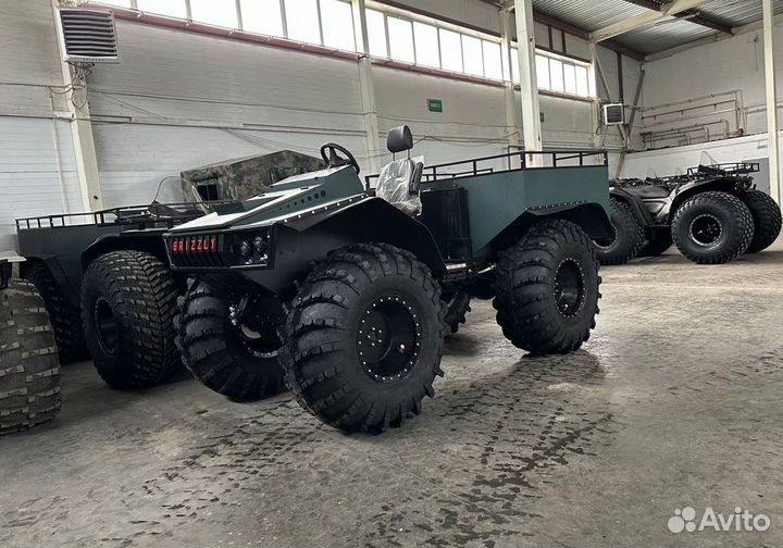 Вездеход переломка Grizzly (Снегоболотоход)