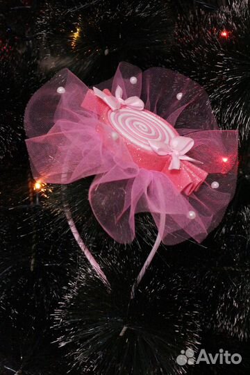 Конфетка ободок, браслет, брошь коронка