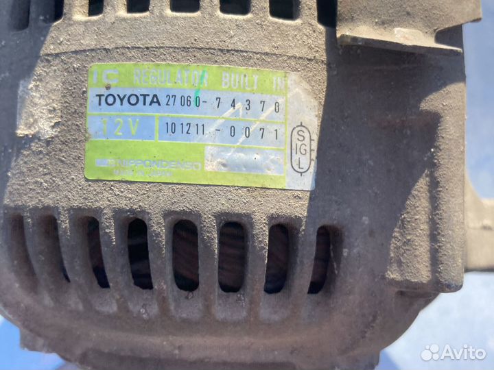 Генератор toyota rav4