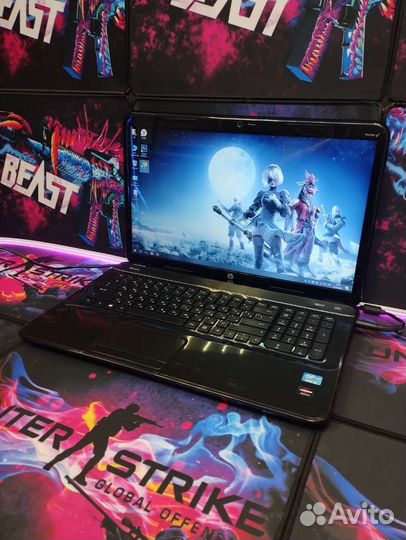 Игровой HP 17'3 i5 4GB видео 12GB озу SSD