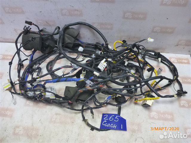 Проводка салона Kia Rio QB G4FC 2013