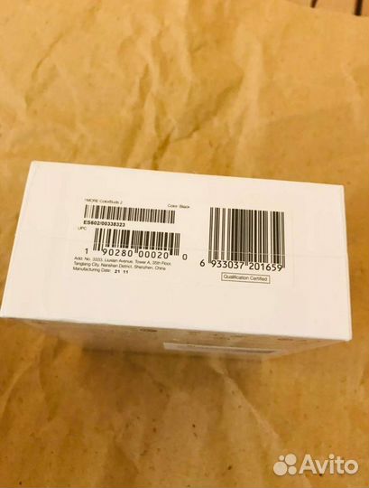 Наушники 1More ColorBuds 2 черные (новые)