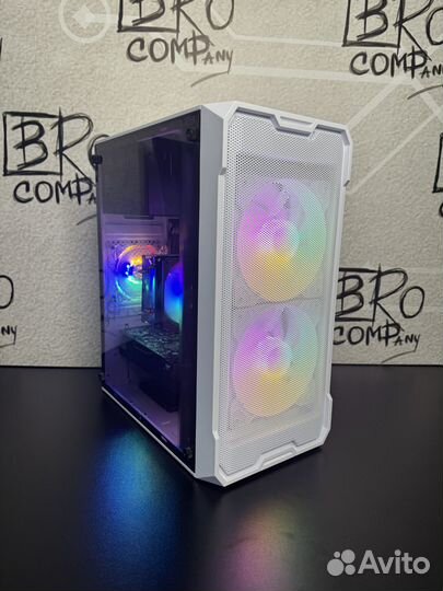 Игровой пк gtx 1660 super в белом корпусе