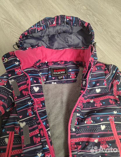 Костюм (куртка и штаны) зимний для девочки kalborn