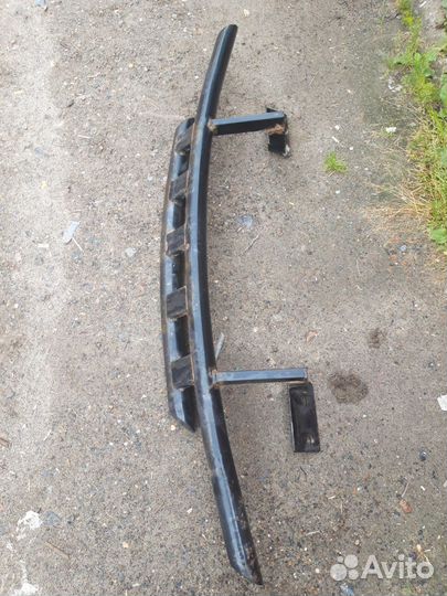 Защита переднего и заднего бампера нива шеви