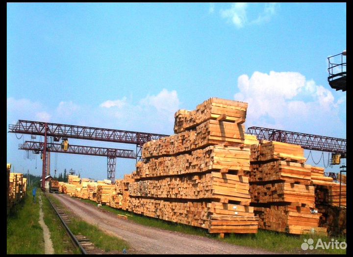 Шпала без креозота - куп.лю, хвоя, Тип 1, 500м3/ме