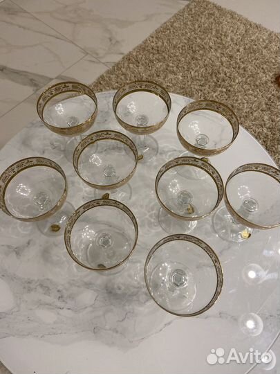 Фужеры СССР bohemia made in chehoslovakia