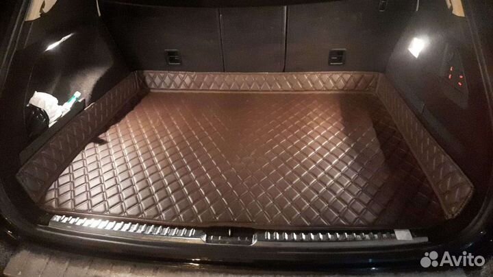 Автомобильные коврики 3d из экокожи