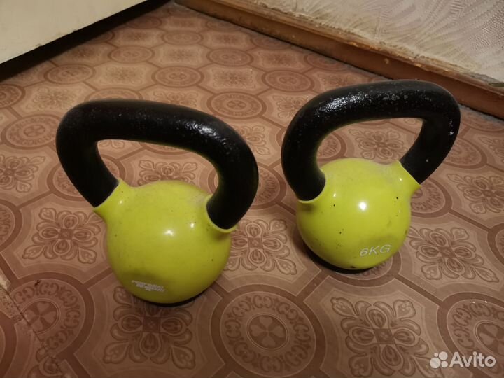 Гири по 6 кг