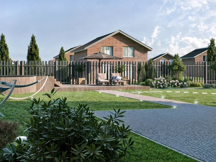 Дом 105,7 м² на участке 11 сот.