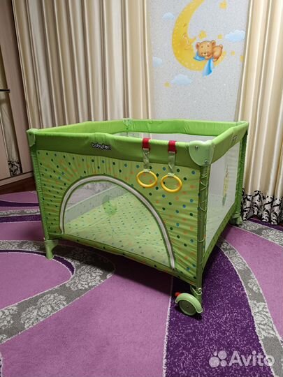 Манеж детский складной