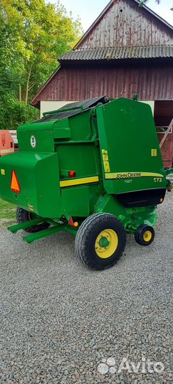 Пресс-подборщик John Deere 572, 2005
