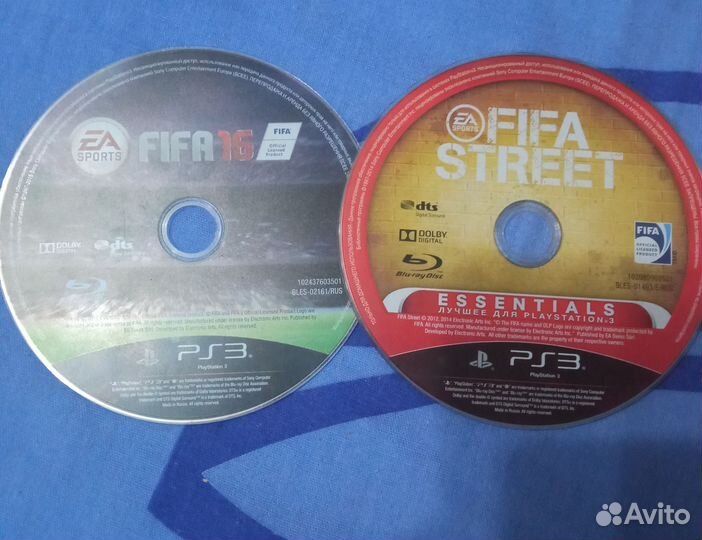 Диски на ps3