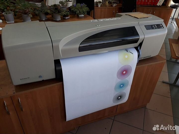 Плоттер HP designjet 500