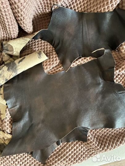 Обрезь кожи натуральной