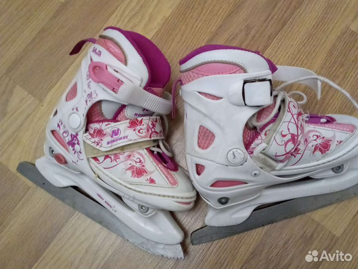 Коньки детские раздвижные Nordway 27 - 30 размер
