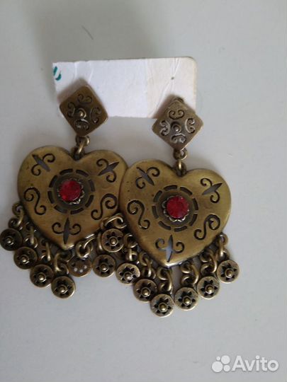 Серьги бохо