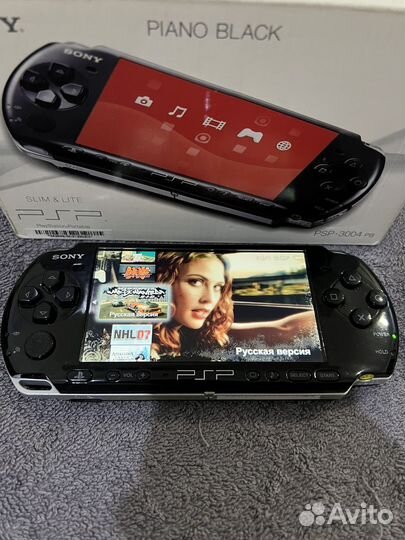 Sony PSP 3008 + игры, коробка, прошитая