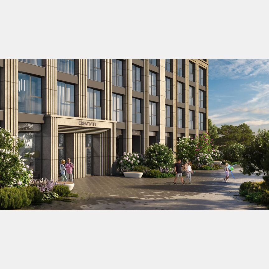 2-к. квартира, 80,1 м², 43/54 эт.