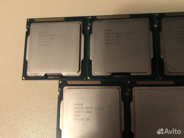 Intel core i3 2120 (5шт)