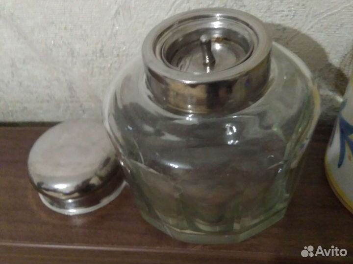 Чайница с росписью винтаж