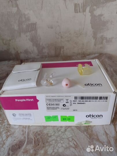 Цифровой слуховой аппарат oticon