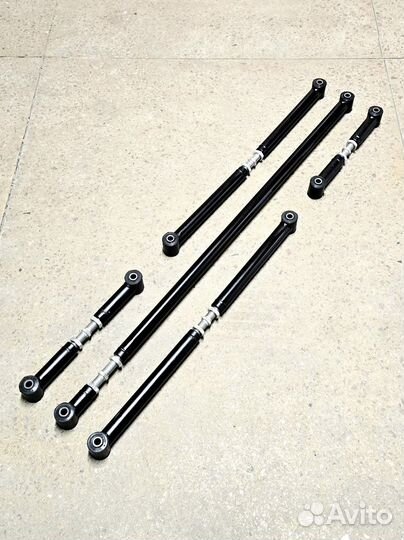 Реактивные тяги лифт на Ниву регулируемые все